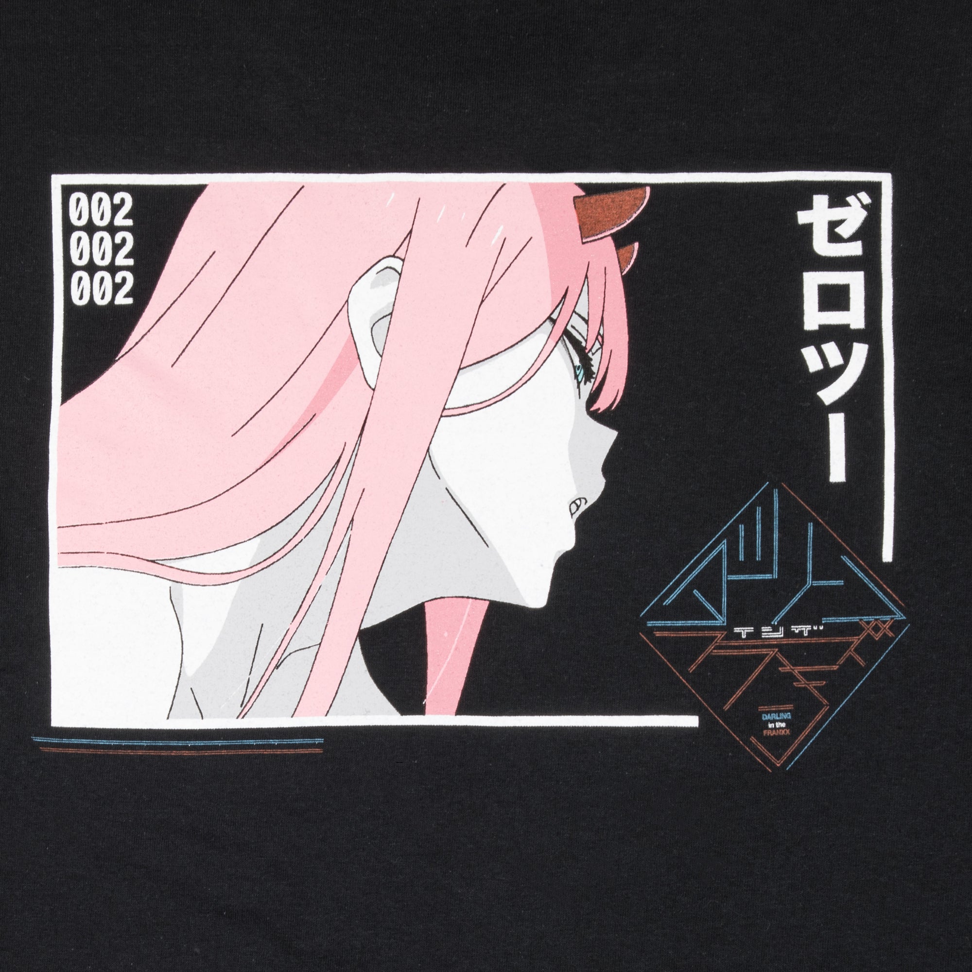 DARLING in the FRANXX - Zero Two Framed Kanji T-Shirt - Crunchyroll Exclusive! image count 3